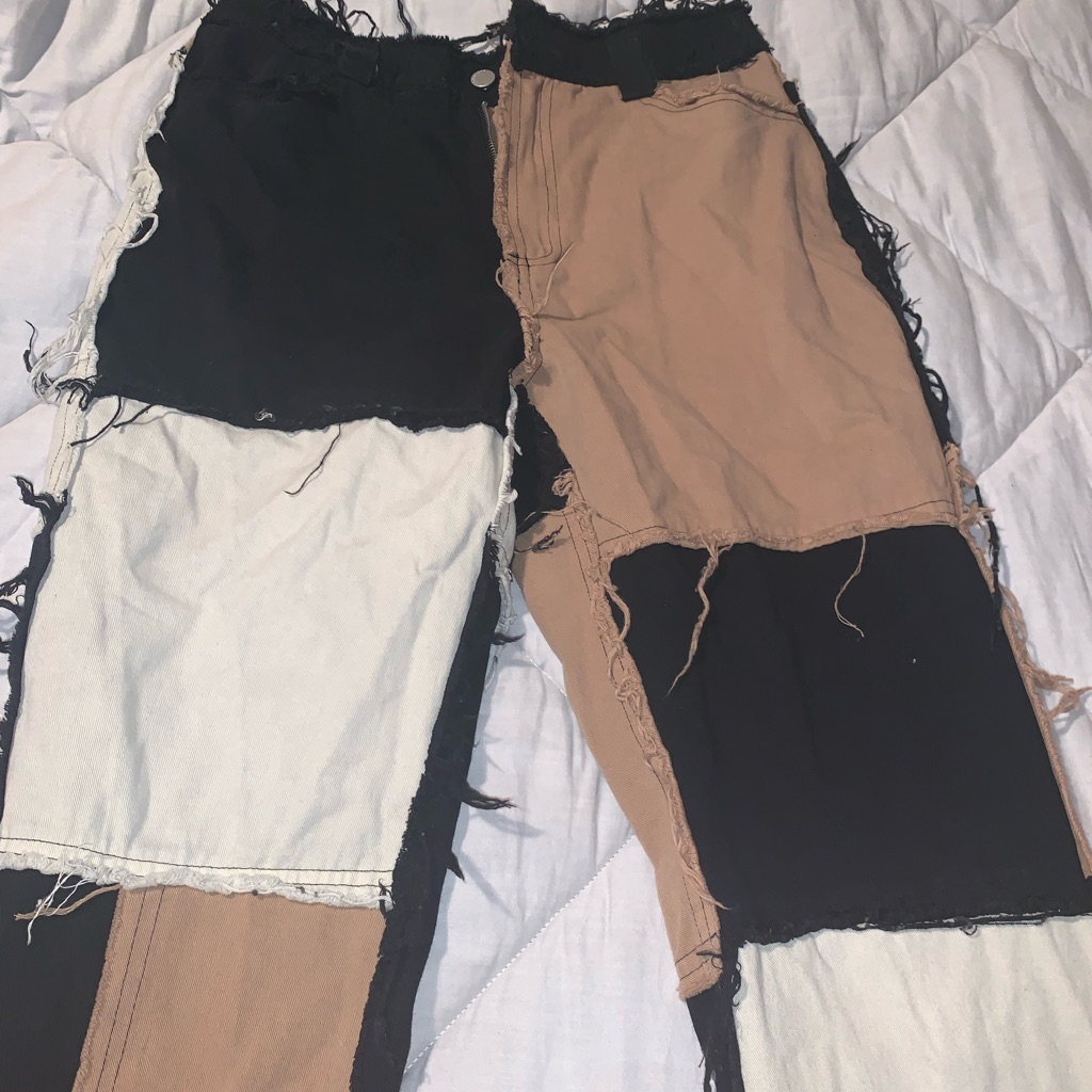 Cute Patch Pants